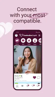 CambodianCupid Cambodia Dating android App screenshot 1